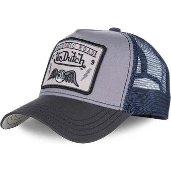 Cap išlenkta gray snapback Von Dutch