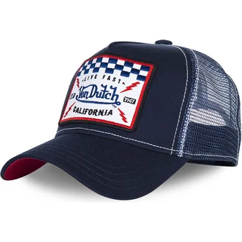kepure-islenkta-tamsiai-melyna-snapback-square5b-von-dutch