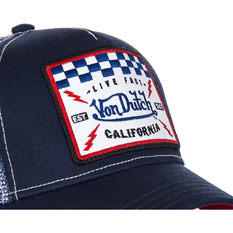 kepure-islenkta-tamsiai-melyna-snapback-square5b-von-dutch