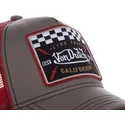 czapka-trucker-brazowo-czerwona-square17-od-von-dutch