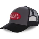 czarna-czapka-trucker-suede2-marki-von-dutch