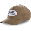 kepure-islenkta-ruda-reguliuojamas-suede4-von-dutch