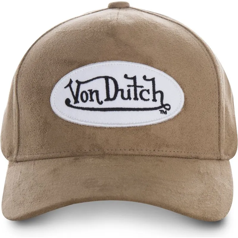kepure-islenkta-ruda-reguliuojamas-suede4-von-dutch
