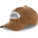 kepure-islenkta-ruda-reguliuojamas-suede5-von-dutch