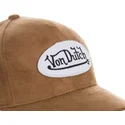 kepure-islenkta-ruda-reguliuojamas-suede5-von-dutch