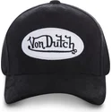 kepure-islenkta-juoda-reguliuojamas-suede7-von-dutch