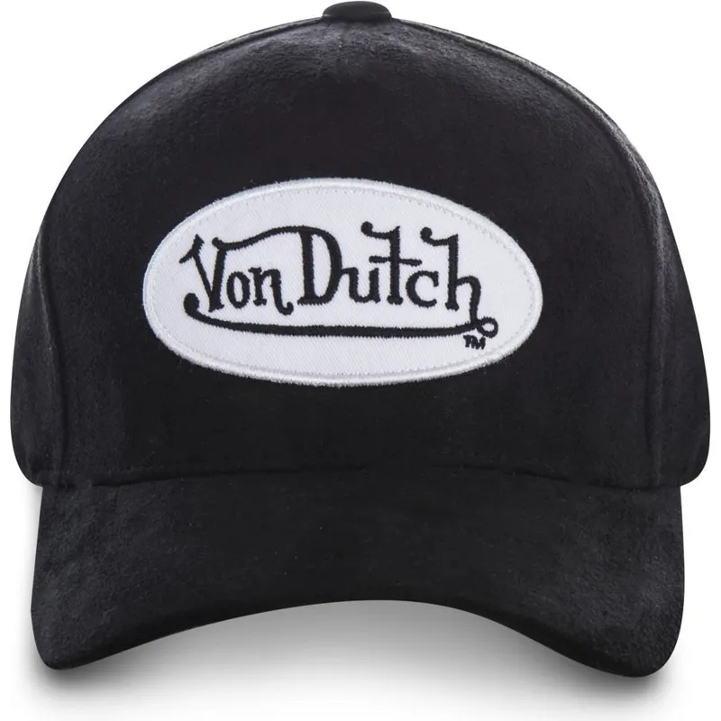 kepure-islenkta-juoda-reguliuojamas-suede7-von-dutch