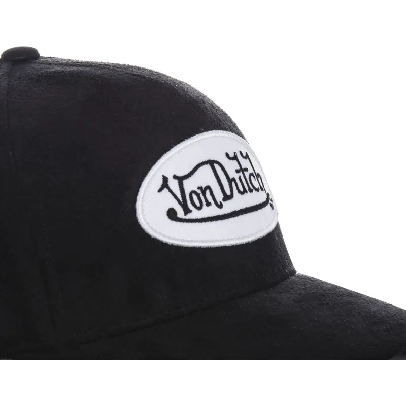 kepure-islenkta-juoda-reguliuojamas-suede7-von-dutch