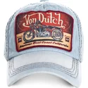 czapka-z-daszkiem-jasnoniebieska-z-efektem-dzinsu-regulowana-terry02-od-von-dutch