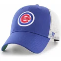 kepure-islenkta-vilkikas-melyna-snapback-chicago-cubs-mlb-47-brand