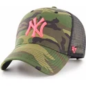 kepure-islenkta-kamufliazas-snapback-rosa-new-york-yankees-mlb-47-brand