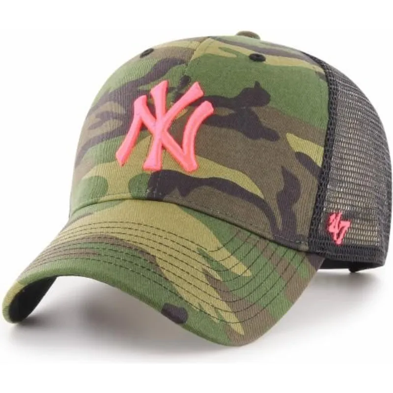 kepure-islenkta-kamufliazas-snapback-rosa-new-york-yankees-mlb-47-brand