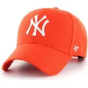kepure-islenkta-oranzine-reguliuojamas-brillante-new-york-yankees-mlb-47-brand