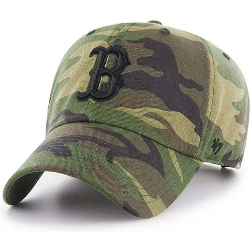cap-islenkta-camouflage-adjustable-strap-negro-boston-red-sox-mlb-47-brand
