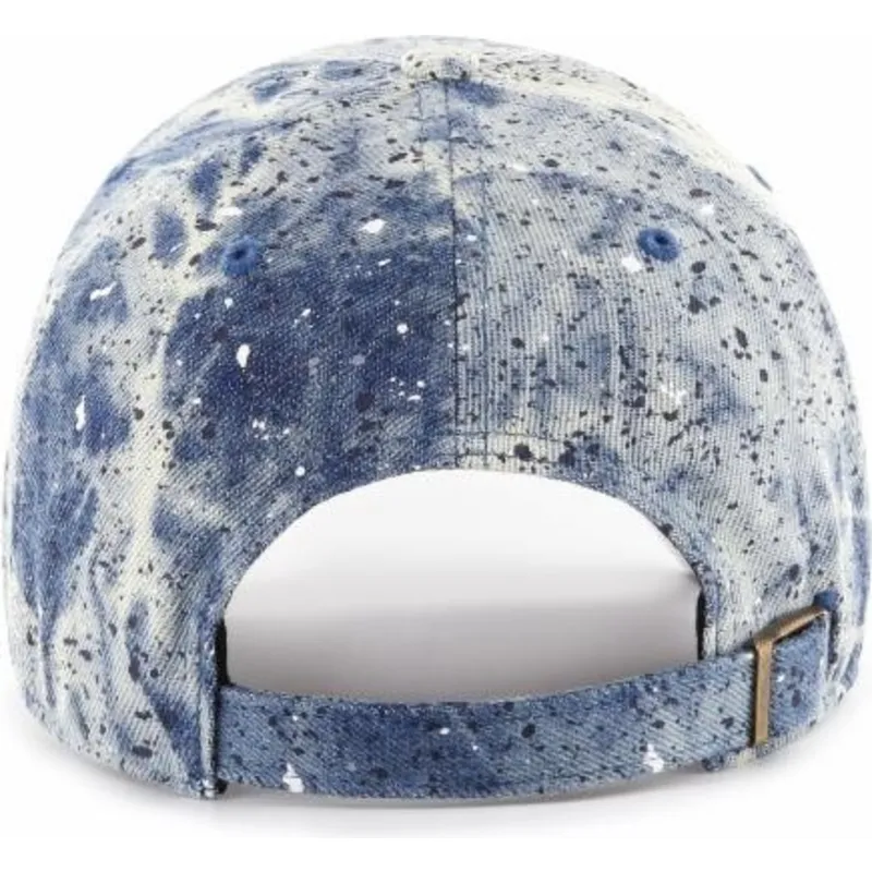 kepure-islenkta-melyna-reguliuojamas-new-york-yankees-mlb-47-brand