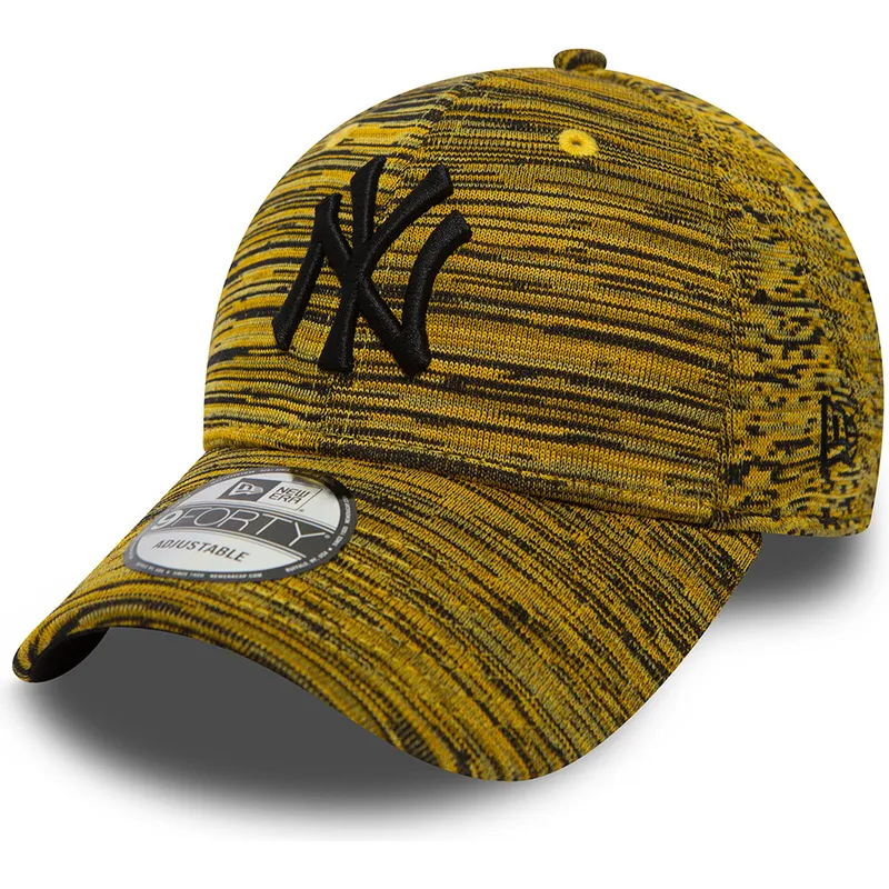 kepure-islenkta-geltona-reguliuojamas-9forty-new-york-yankees-mlb-new-era
