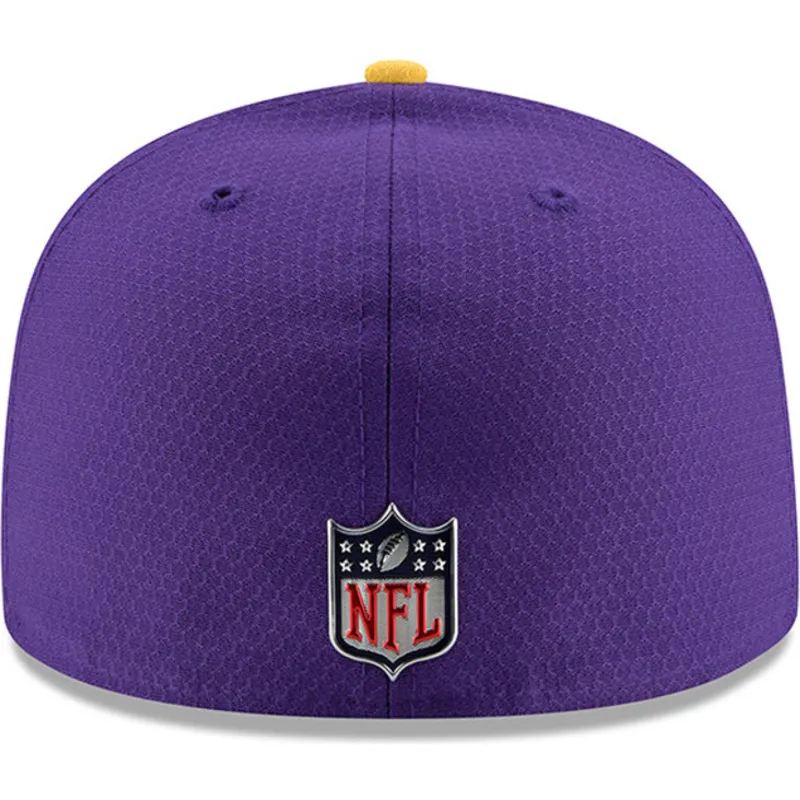 kepure-plokscia-violetine-priglundanti-59fifty-sideline-minnesota-vikings-nfl-new-era