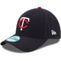 kepure-islenkta-tamsiai-melyna-reguliuojamas-9forty-the-league-minnesota-twins-mlb-new-era