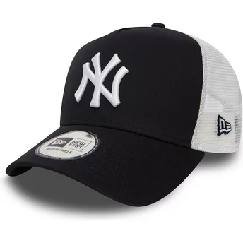 Czapka trucker ciemnoniebieska Clean A Frame 2 New York Yankees MLB New Era