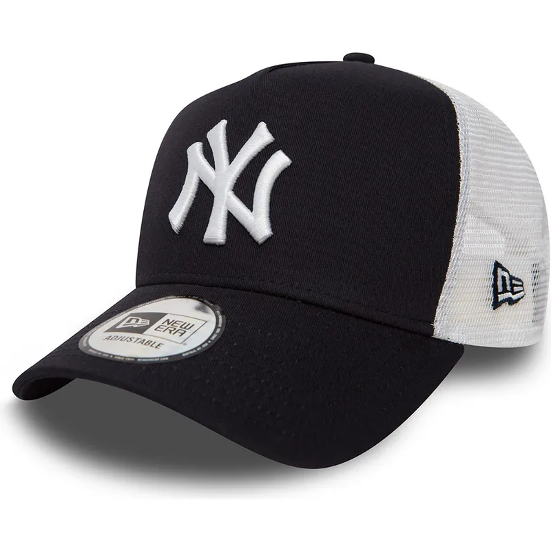 kepure-islenkta-vilkikas-tamsiai-melyna-snapback-clean-a-frame-2-new-york-yankees-mlb-new-era