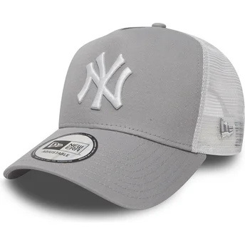 Kepurė išlenkta vilkikas pilka snapback Clean A Frame 2 New York Yankees MLB New Era
