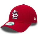 kepure-islenkta-raudona-reguliuojamas-9forty-the-league-st-louis-cardinals-mlb-new-era