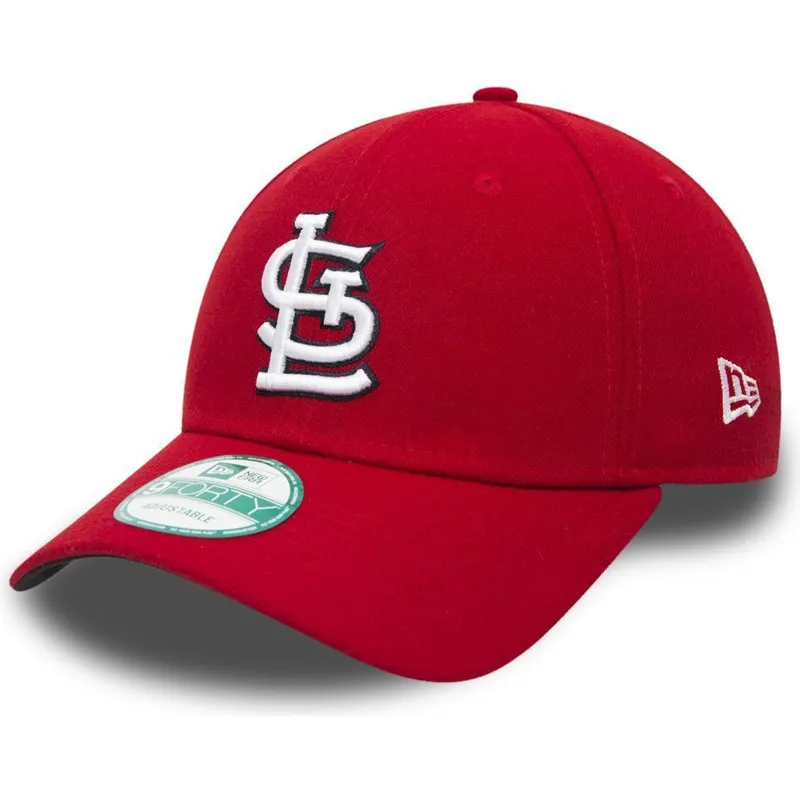 kepure-islenkta-raudona-reguliuojamas-9forty-the-league-st-louis-cardinals-mlb-new-era