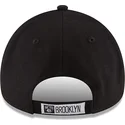 kepure-islenkta-juoda-reguliuojamas-9forty-the-league-brooklyn-nets-nba-new-era