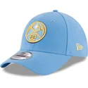 kepure-islenkta-melyna-reguliuojamas-9forty-the-league-denver-nuggets-nba-new-era