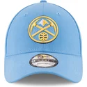 kepure-islenkta-melyna-reguliuojamas-9forty-the-league-denver-nuggets-nba-new-era