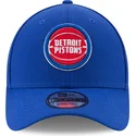 kepure-islenkta-melyna-reguliuojama-juostele-9forty-the-league-detroit-pistons-nba-new-era