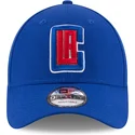 kepure-islenkta-melyna-reguliuojamas-9forty-the-league-los-angeles-clippers-nba-new-era