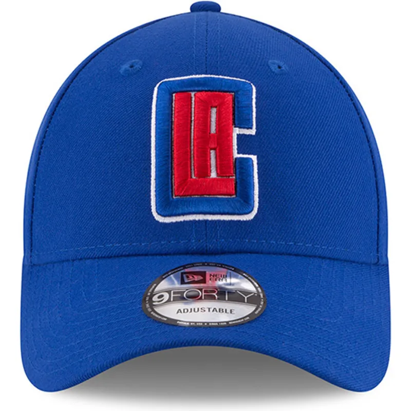 kepure-islenkta-melyna-reguliuojamas-9forty-the-league-los-angeles-clippers-nba-new-era