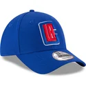 kepure-islenkta-melyna-reguliuojamas-9forty-the-league-los-angeles-clippers-nba-new-era