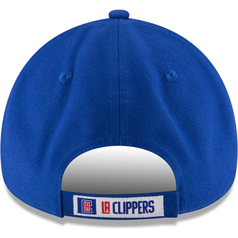 kepure-islenkta-melyna-reguliuojamas-9forty-the-league-los-angeles-clippers-nba-new-era
