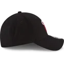 kepure-islenkta-juoda-reguliuojamas-9forty-the-league-miami-heat-nba-new-era