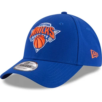 Kepurė išlenkta mėlyna reguliuojama juostelė 9FORTY The League New York Knicks NBA New Era