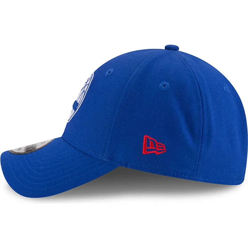 kepure-islenkta-melyna-reguliuojama-juostele-9forty-the-league-philadelphia-76ers-nba-new-era