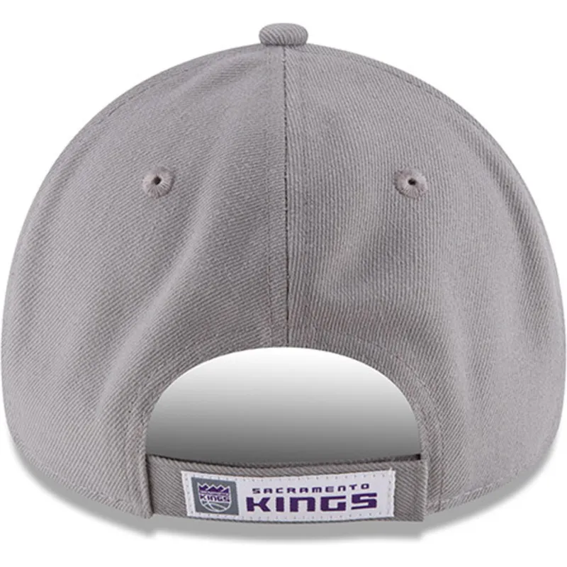 kepure-islenkta-pilka-reguliuojamas-9forty-the-league-sacramento-kings-nba-new-era