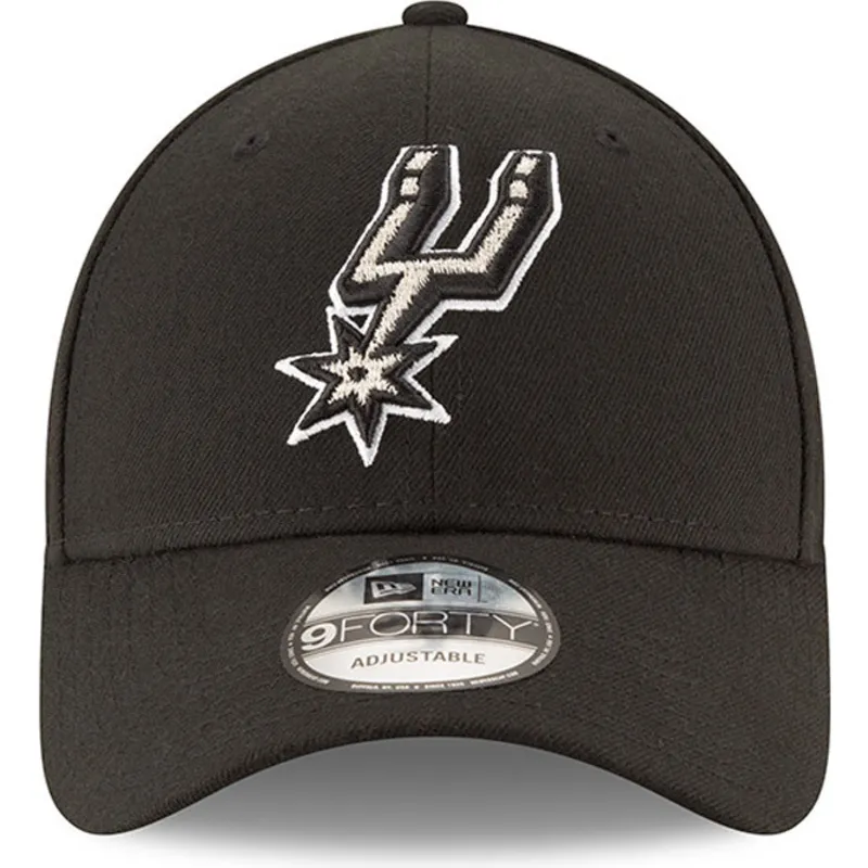 czarna-regulowana-czapka-z-zakrzywionym-daszkiem-9forty-the-league-san-antonio-spurs-nba-new-era