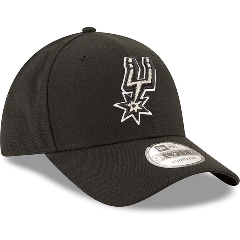 cap-islenkta-black-adjustable-strap-9forty-the-league-san-antonio-spurs-nba-new-era