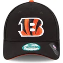 kepure-islenkta-juoda-reguliuojamas-9forty-the-league-cincinnati-bengals-nfl-new-era