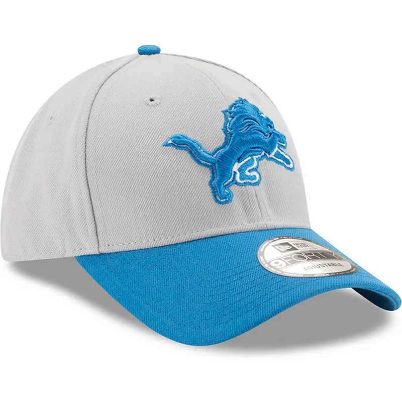 kepure-islenkta-pilka-reguliuojamas-9forty-the-league-detroit-lions-nfl-new-era