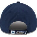 kepure-islenkta-tamsiai-melyna-reguliuojamas-9forty-the-league-los-angeles-rams-nfl-new-era