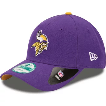 Wyginięta czapka purpurowa z regulacją 9FORTY The League Minnesota Vikings NFL New Era