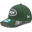 kepure-islenkta-zalia-reguliuojamas-9forty-the-league-new-york-jets-nfl-new-era