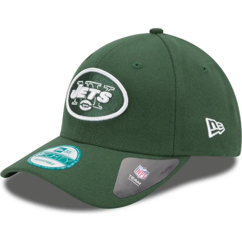 kepure-islenkta-zalia-reguliuojamas-9forty-the-league-new-york-jets-nfl-new-era