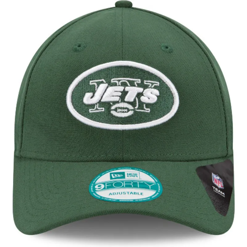 kepure-islenkta-zalia-reguliuojamas-9forty-the-league-new-york-jets-nfl-new-era