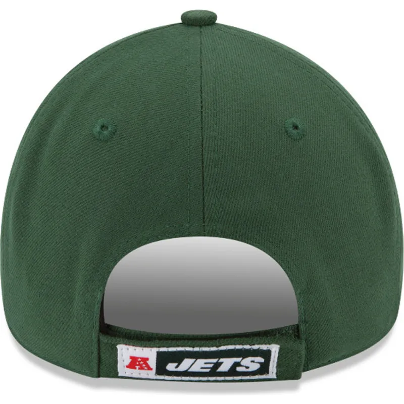 kepure-islenkta-zalia-reguliuojamas-9forty-the-league-new-york-jets-nfl-new-era