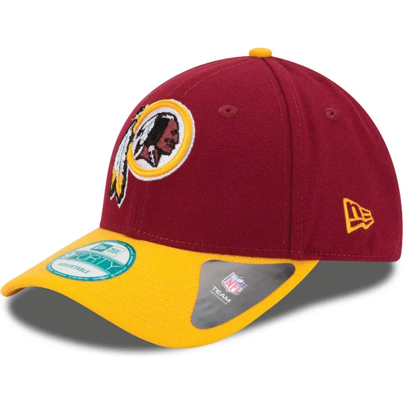 cap-islenkta-red-adjustable-strap-9forty-the-league-washington-commanders-nfl-new-era